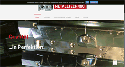 Desktop Screenshot of mg-metalltechnik.at