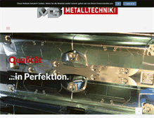 Tablet Screenshot of mg-metalltechnik.at